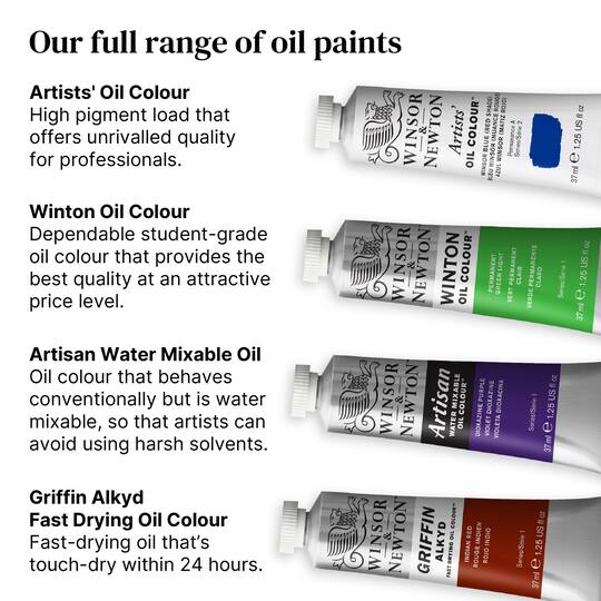 Winsor & Newton® Artists' Oil Colour™ Introductory Paint Set
